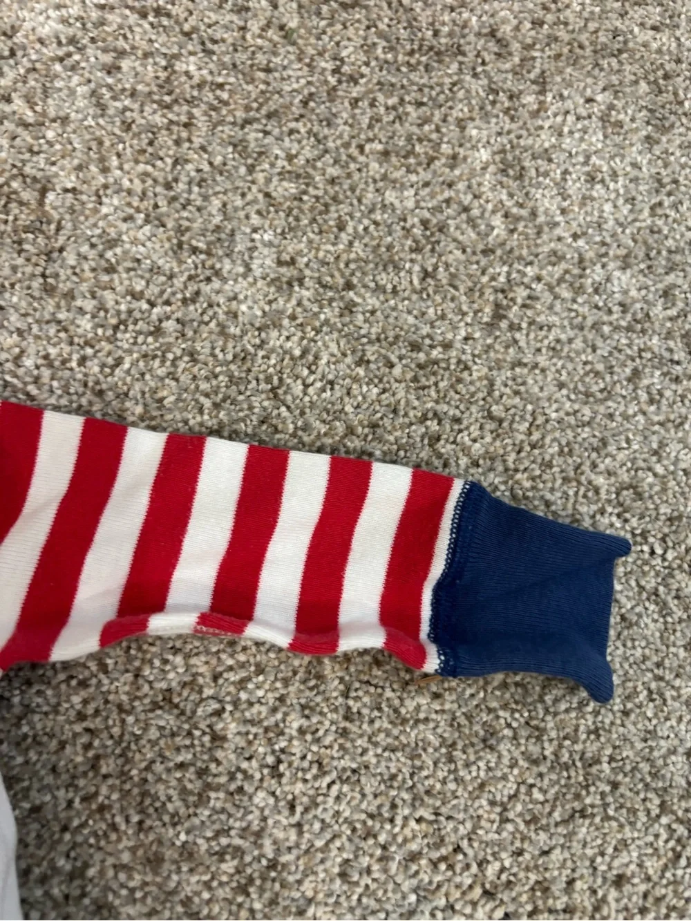 Hanna Andersson Stars And Stripes Organic Cotton Zippy Pajamas 6-9 months